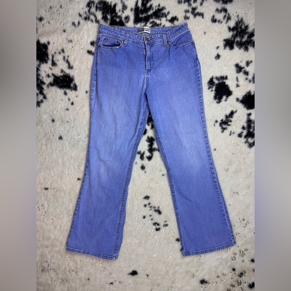 Levi’s Women’s Light Wash Y2K At Waist Bootcut Denim Jeans Size 32